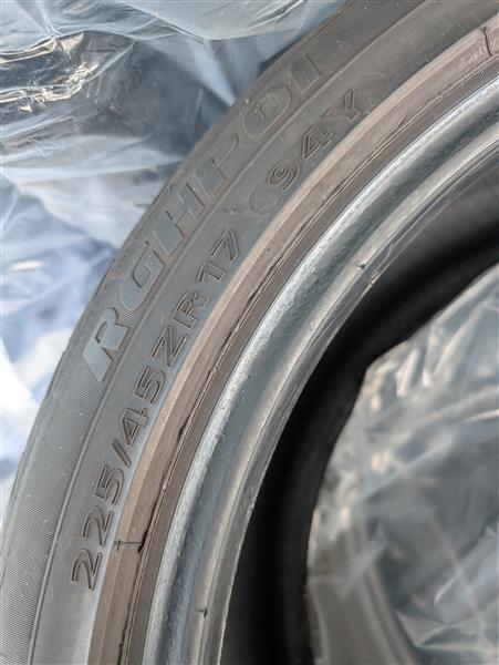 Grote foto 2x zomerbanden 225 45 r17 roadhog gebruikt auto onderdelen banden en velgen