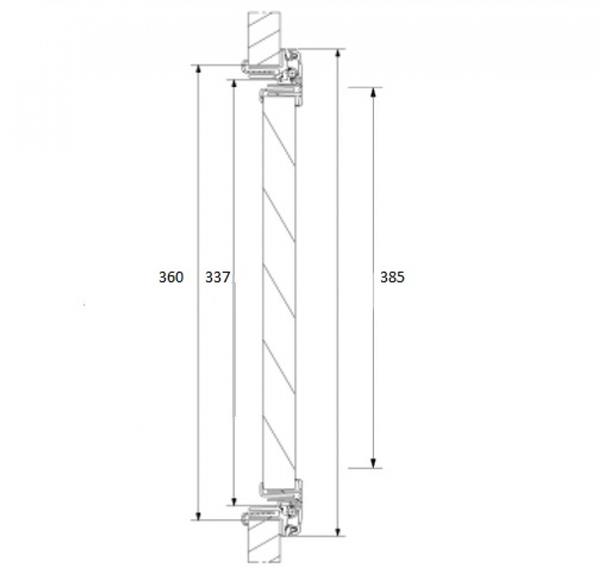 Grote foto dometic serviceluik sk5 36x31cm wit caravans en kamperen caravan accessoires