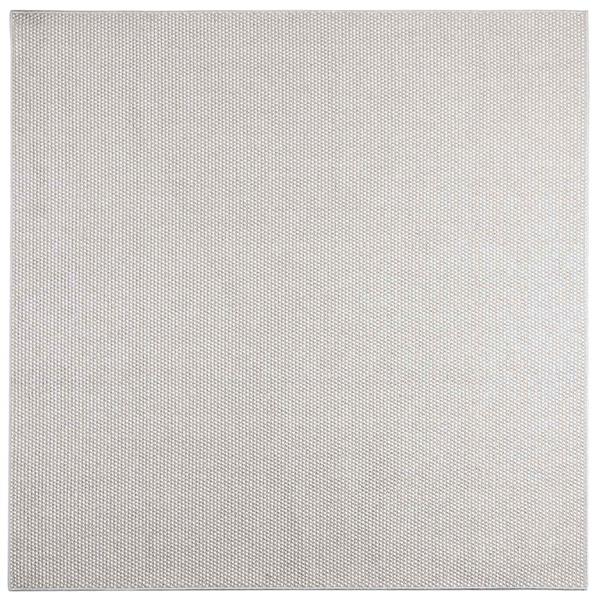 Grote foto vidaxl vloerkleden huarte cr me en grijs 200 x 200 cm polyester huis en inrichting vloerbedekking en kleden