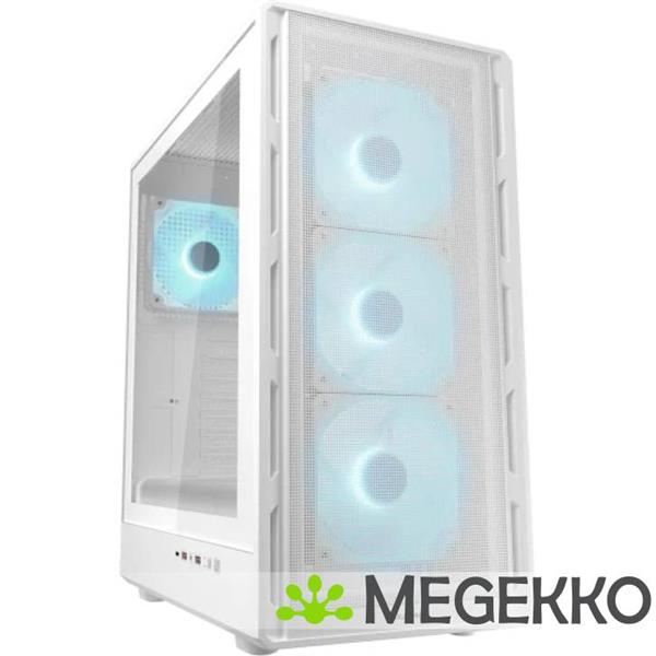 Grote foto cougar gaming airface pure pro midi tower wit computers en software behuizingen en kasten