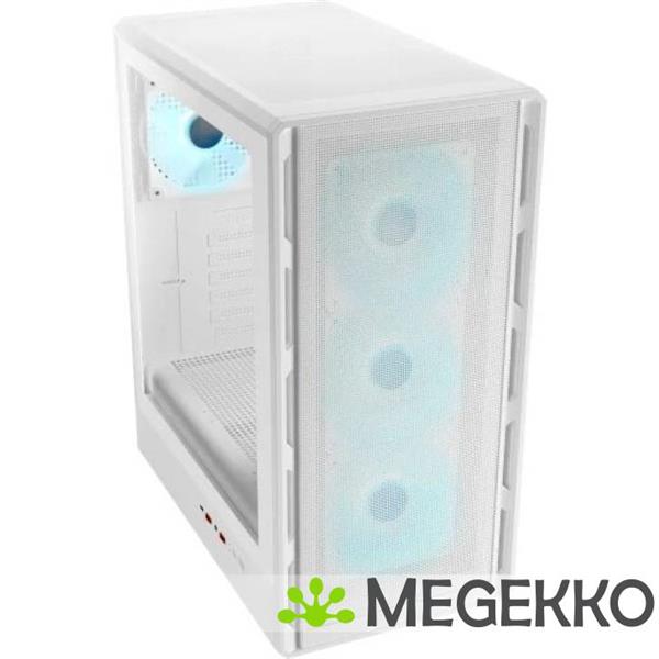 Grote foto cougar gaming airface pure pro midi tower wit computers en software behuizingen en kasten