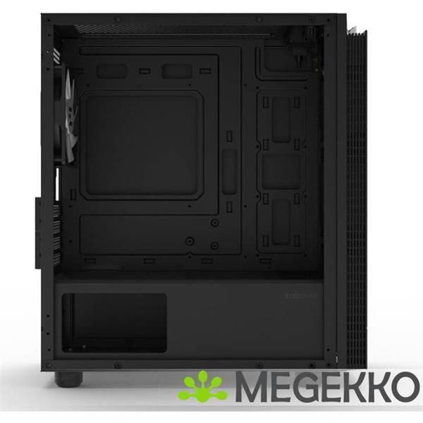 Grote foto zalman t4 plus mini tower zwart computers en software behuizingen en kasten