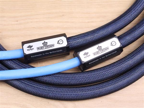 Grote foto siltech ruby crown s10 40th anniversary high end audio interconnects xlr 2 0 metre audio tv en foto onderdelen en accessoires