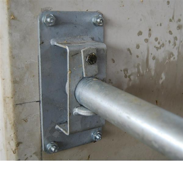 Grote foto slagboom eenvoudig 300 550 cm compleet robuust dieren en toebehoren runderen