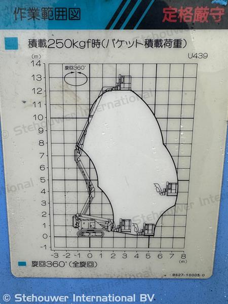 Grote foto aichi rupshoogwerker knik telescoop rups hoogwerker doe het zelf en verbouw hoogwerkers