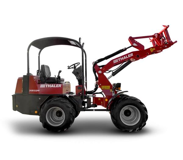 Grote foto thaler knikshovel 2438 agrarisch tractoren