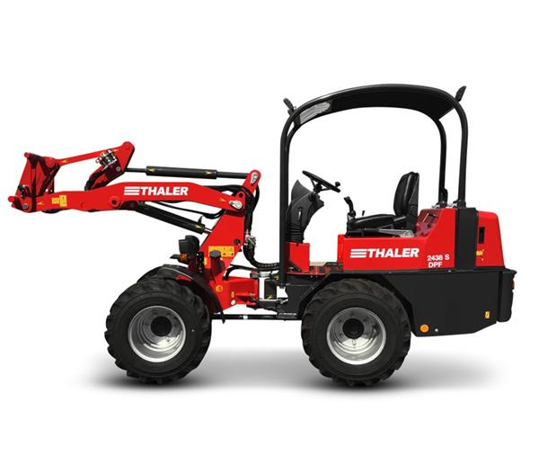 Grote foto thaler knikshovel 2438 agrarisch tractoren