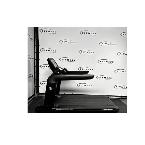 Grote foto life fitness 95t discover se3hd zwart loopband sport en fitness fitness