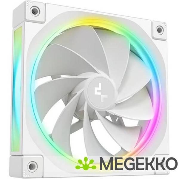 Grote foto deepcool fl12r computer behuizing ventilator 12 cm wit 1 stuk s computers en software overige computers en software