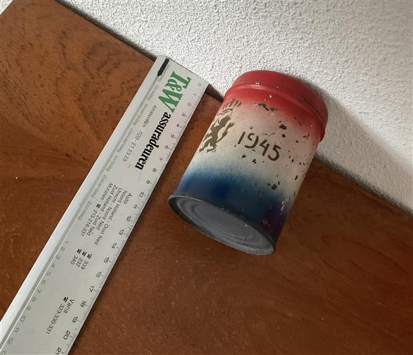 Grote foto blikken spaarbusjes verzamelen spaarpotten