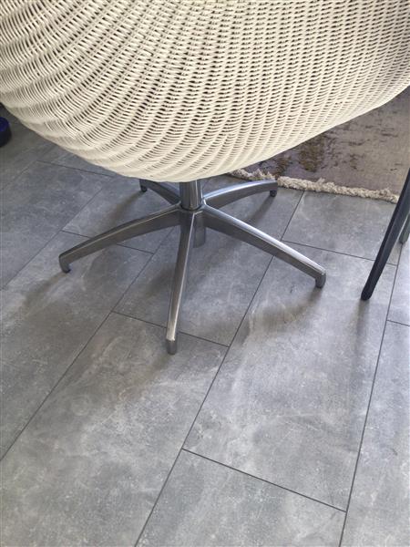 Grote foto rotan vintage draaifauteuil huis en inrichting fauteuils