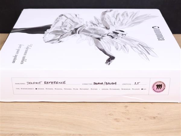 Grote foto audiomica laboratory red reference dolomit audio speaker cables 2 5 metre audio tv en foto onderdelen en accessoires