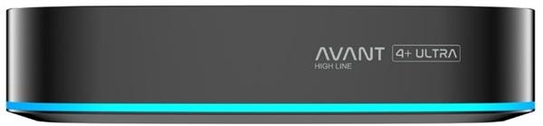 Grote foto xsarius avant 4 ultra black 4k ott android 14 media streamer telecommunicatie zenders en ontvangers