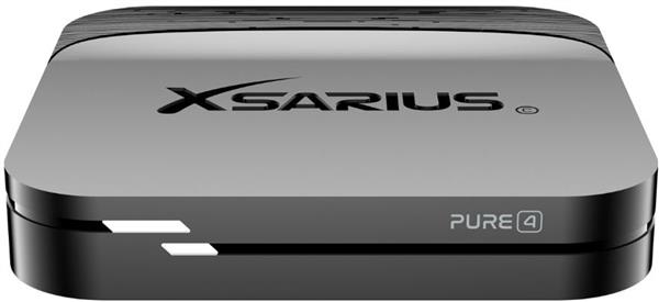 Grote foto xsarius pure 4 uhd 4k android 14 media player telecommunicatie zenders en ontvangers