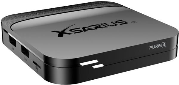 Grote foto xsarius pure 4 uhd 4k android 14 media player telecommunicatie zenders en ontvangers