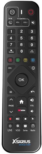 Grote foto xsarius pure 4 uhd 4k android 14 media player telecommunicatie zenders en ontvangers