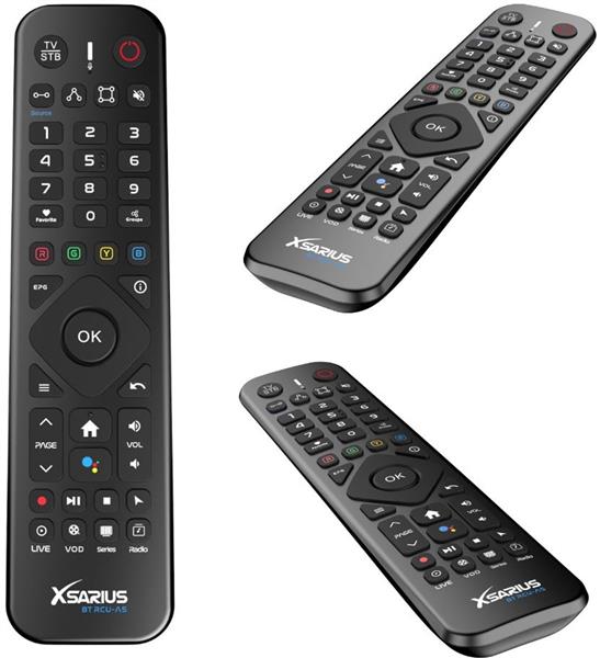 Grote foto xsarius pure 4 uhd plus versie 4k android 14 media player telecommunicatie zenders en ontvangers