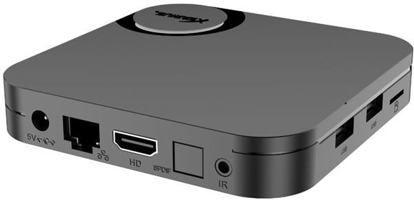 Grote foto xsarius pure 4 uhd plus versie 4k android 14 media player telecommunicatie zenders en ontvangers