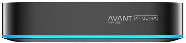 Grote foto xsarius avant 4 ultra black 4k ott android 14 media streamer telecommunicatie zenders en ontvangers