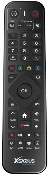 Grote foto xsarius pure 4 uhd 4k android 14 media player telecommunicatie zenders en ontvangers
