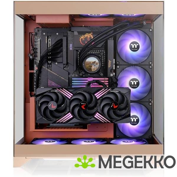 Grote foto thermaltake cte e550 tg midi tower gravel sand computers en software behuizingen en kasten