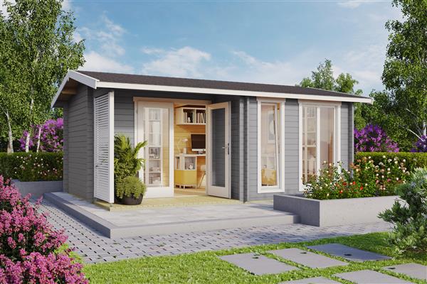 Grote foto nieuw tuinhuis brighton 44 tuin en terras tuinhuisjes en blokhutten