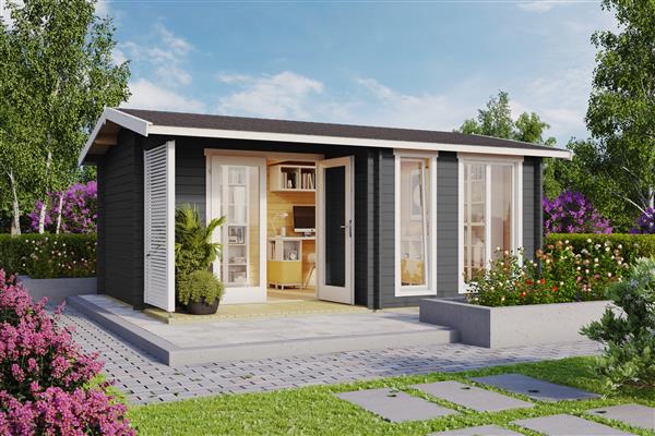 Grote foto nieuw tuinhuis brighton 44 tuin en terras tuinhuisjes en blokhutten