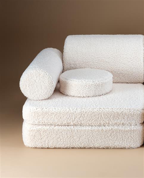 Grote foto wigiwama settee cream white cream white kinderen en baby complete kinderkamers