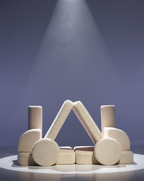 Grote foto wigiwama settee cream white cream white kinderen en baby complete kinderkamers