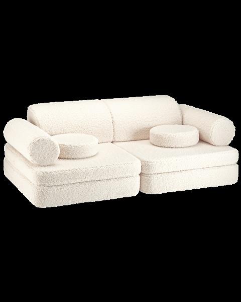 Grote foto wigiwama settee cream white cream white kinderen en baby complete kinderkamers