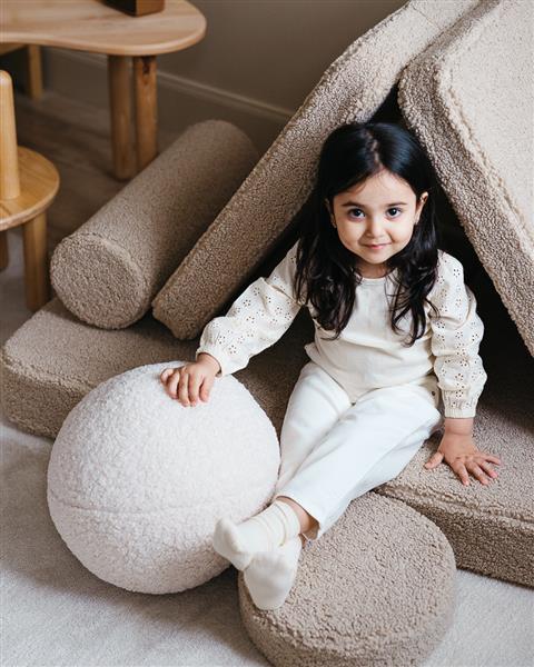 Grote foto wigiwama settee biscuit biscuit kinderen en baby complete kinderkamers