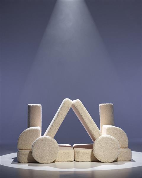 Grote foto wigiwama settee cream white cream white kinderen en baby complete kinderkamers