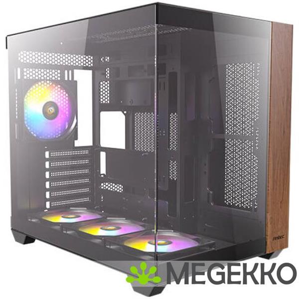 Grote foto antec cx800 wood argb black computers en software behuizingen en kasten