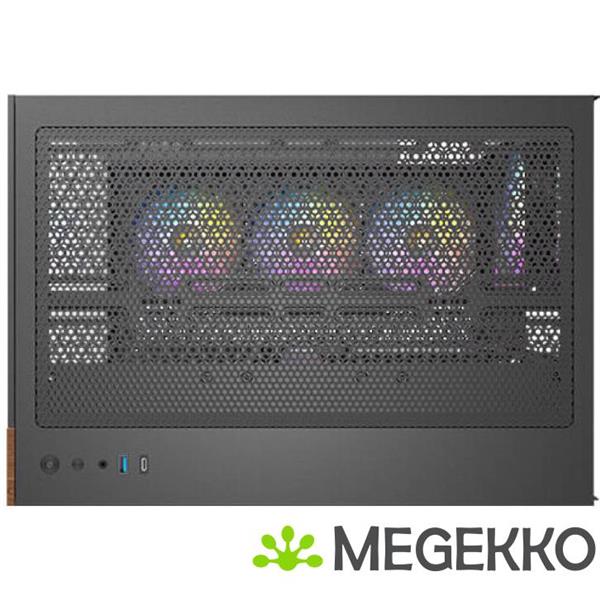 Grote foto antec cx800 wood argb black computers en software behuizingen en kasten