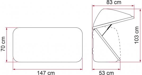 Grote foto fiamma ultra box 500 04148 01 caravans en kamperen caravan accessoires