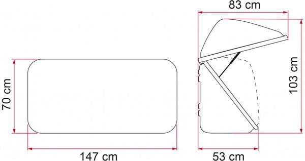 Grote foto fiamma ultra box 500 04148 01 caravans en kamperen caravan accessoires