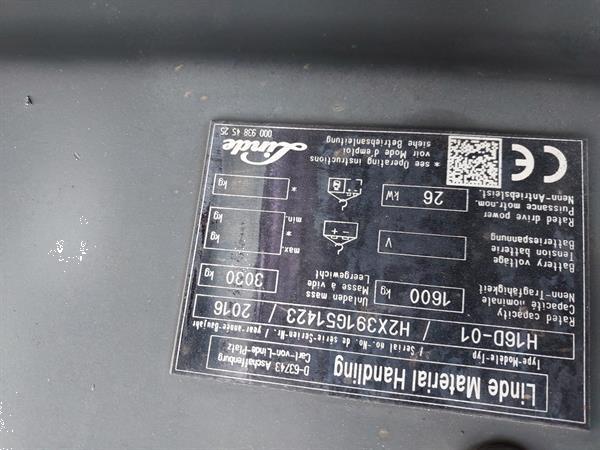 Grote foto linde h16d agrarisch heftrucks