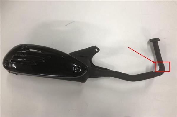 Grote foto uitlaat euro4 rso sense sourini vx50 s riva s vespa look motoren overige accessoires