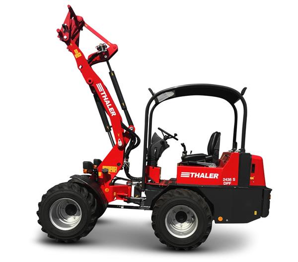 Grote foto thaler knikshovel 2838 agrarisch tractoren