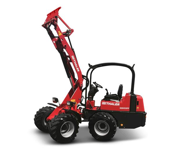 Grote foto thaler knikshovel 2838 agrarisch tractoren