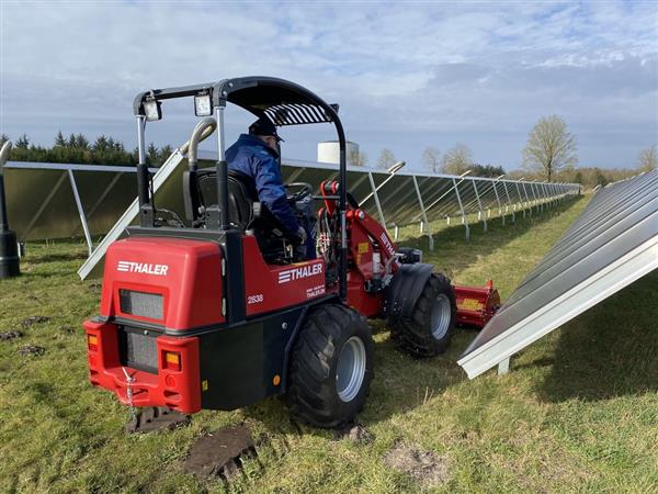 Grote foto thaler knikshovel 2838 agrarisch tractoren