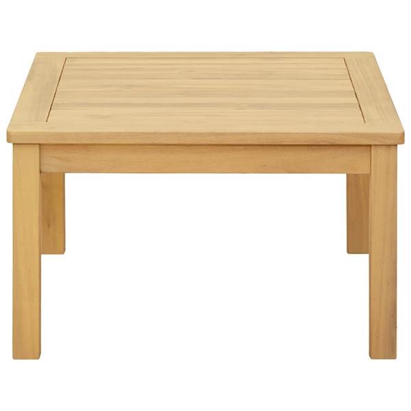 Grote foto vidaxl salontafel licht acacia 60 x 60 x 36 cm massief acaciahout tuin en terras tuinmeubelen
