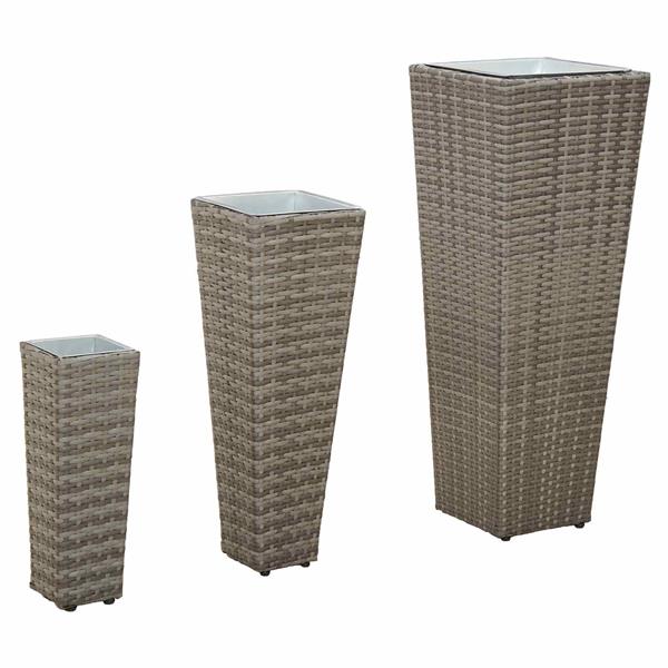 Grote foto vidaxl tuinset 3 pcs metaal tuin en terras overige tuin en terras