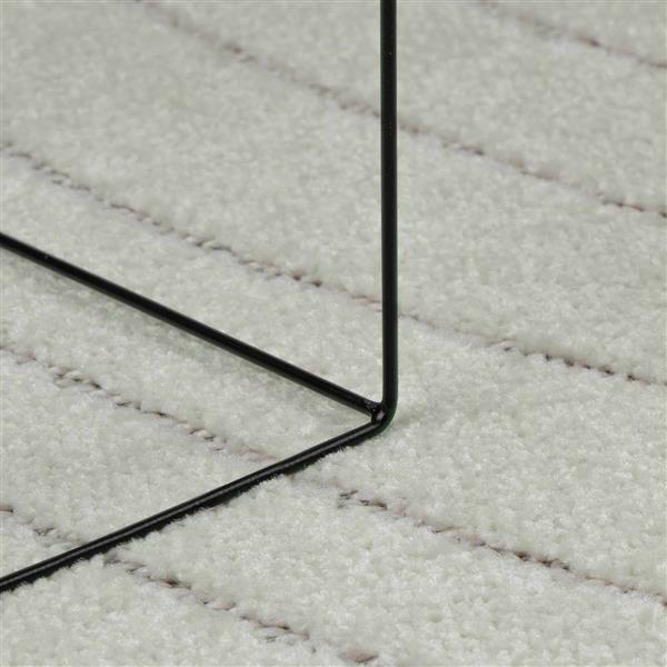 Grote foto vidaxl vloerkleden rond palmeras groen 120 cm polyester huis en inrichting vloerbedekking en kleden