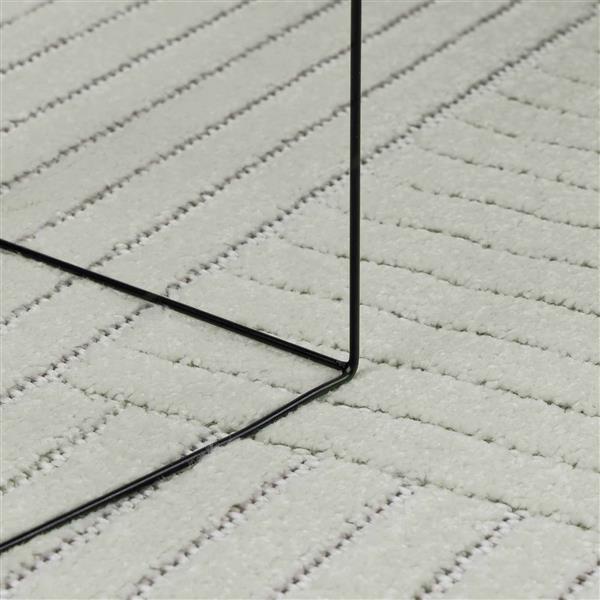 Grote foto vidaxl vloerkleden rechthoekig huarte groen 200 x 140 cm polyester huis en inrichting vloerbedekking en kleden