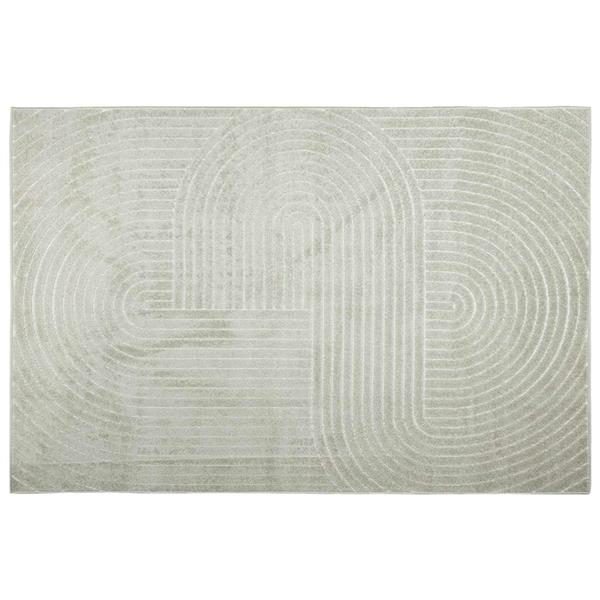 Grote foto vidaxl vloerkleden rechthoekig palmeras groen 170 x 120 cm polyester huis en inrichting vloerbedekking en kleden