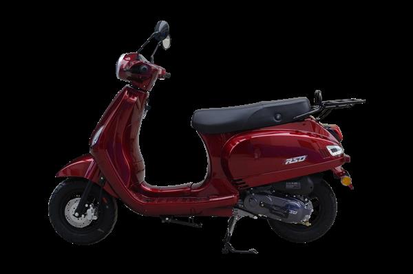 Grote foto kappenset candy red rso sense vx50 s riva s vespa look s motoren overige accessoires