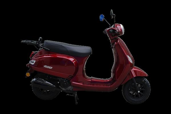 Grote foto kappenset candy red rso sense vx50 s riva s vespa look s motoren overige accessoires