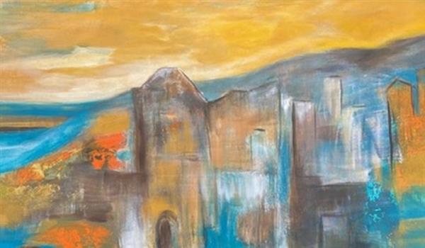 Grote foto kunsthandel gennep meditariaans landschap antiek en kunst modern