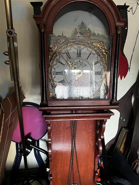 Grote foto 2 frieste staart klokken voor evt onderdelen antiek en kunst klokken